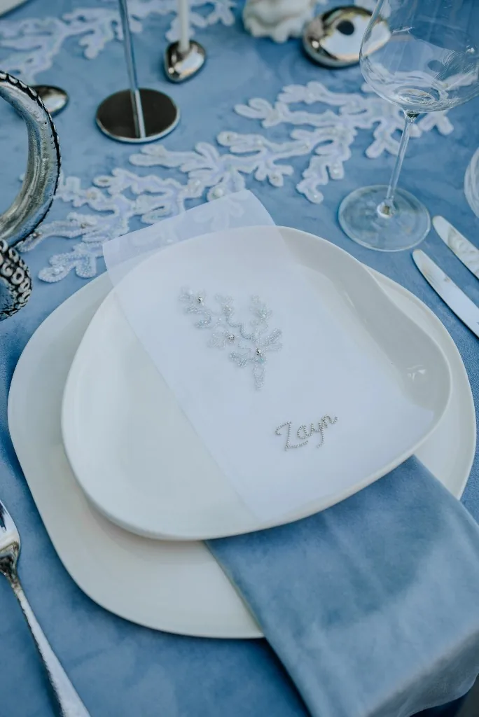 Private event table design detail