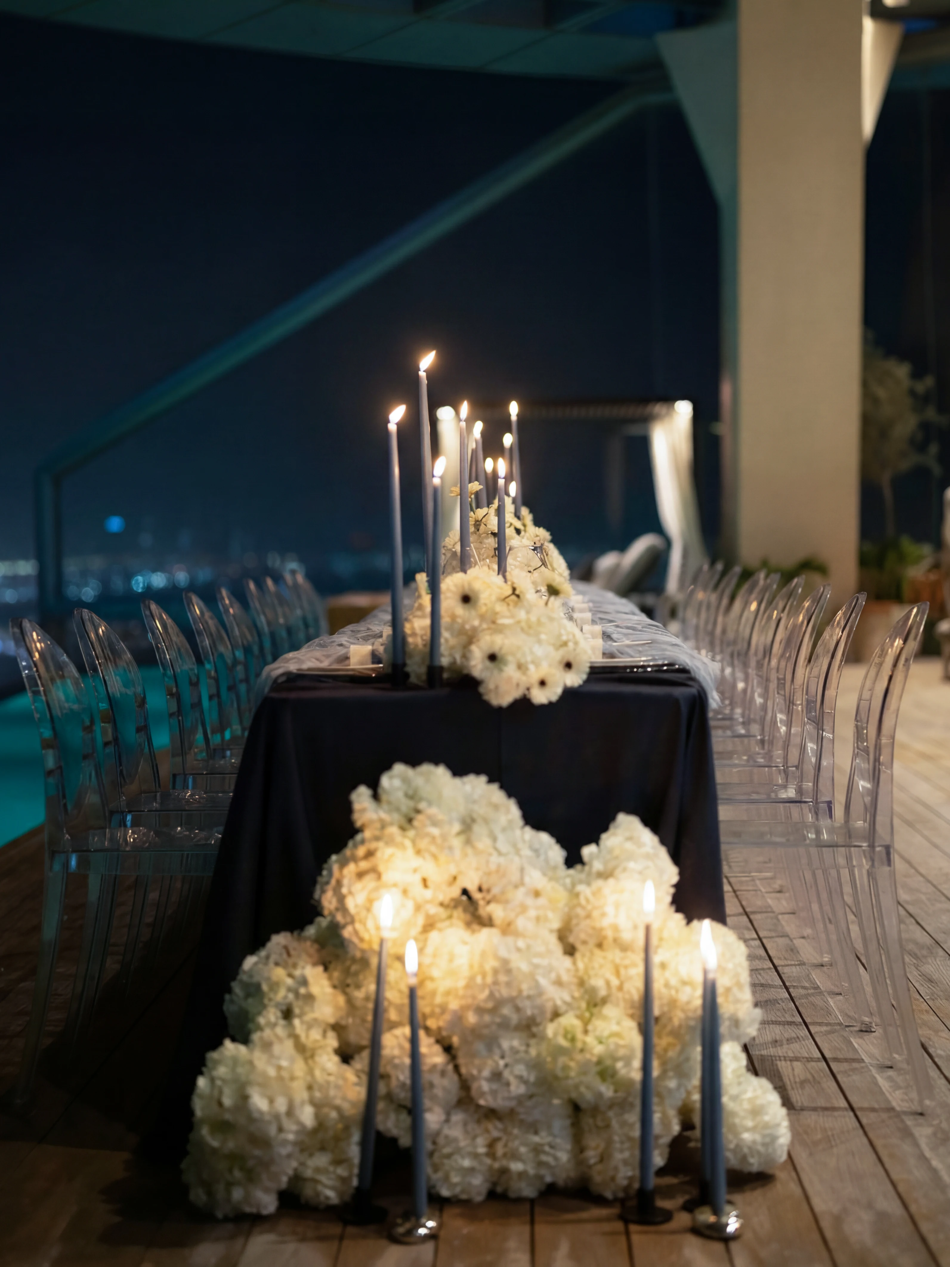 Blue Night rooftop editorial at Aura Sky Pool, Dubai (3)