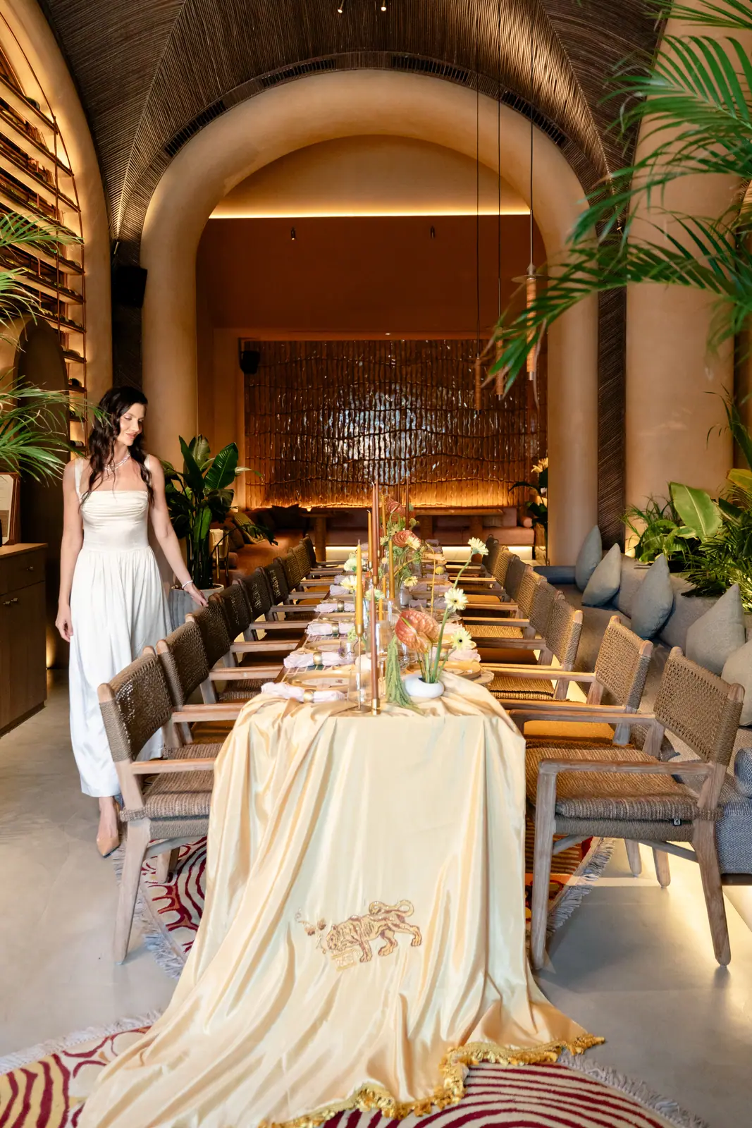 An Earthly Welcome at Sana Restaurant, Dubai — welcome dinner by Zahra Studio