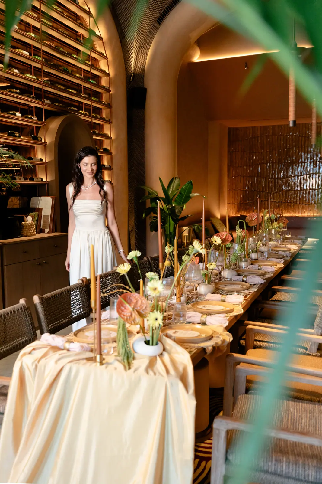 An Earthly Welcome at Sana Restaurant, Dubai — welcome dinner by Zahra Studio