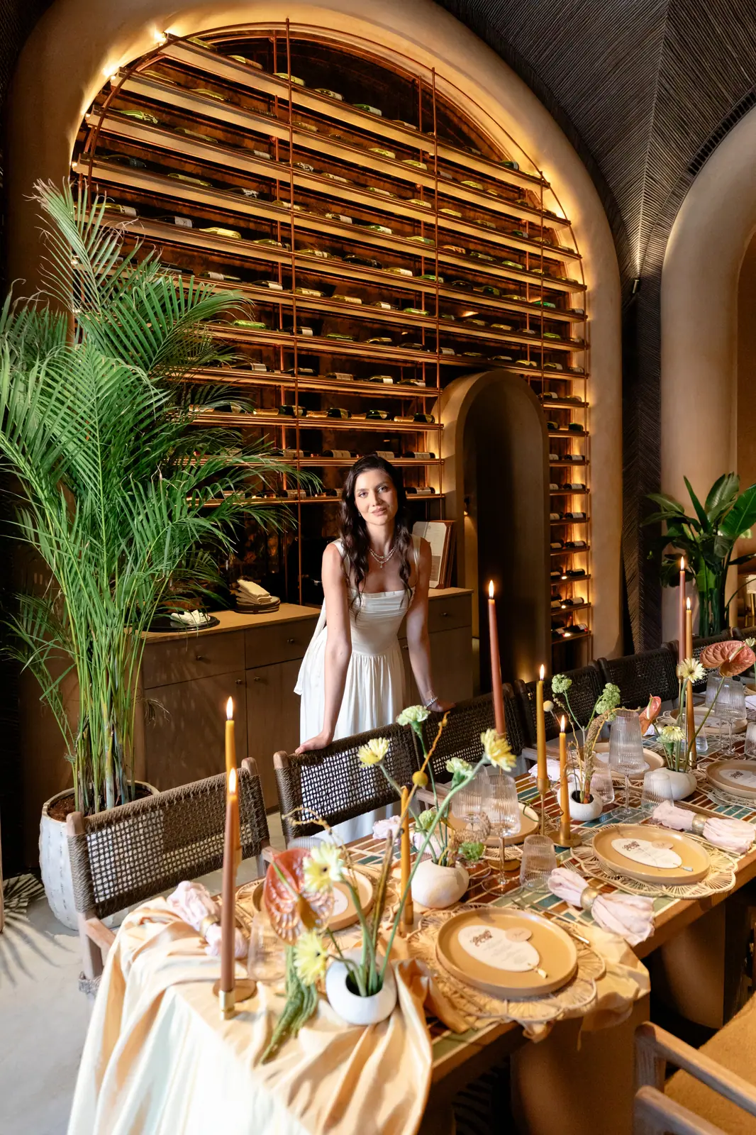 An Earthly Welcome at Sana Restaurant, Dubai — welcome dinner by Zahra Studio